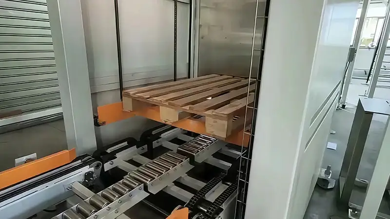 نظام تكديس أوتوماتيكي للباليت